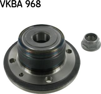 SKF VKBA 968 - Riteņa rumbas gultņa komplekts www.autospares.lv