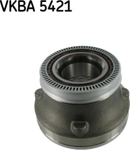 SKF VKBA 5421 - Wheel hub, bearing Kit www.autospares.lv