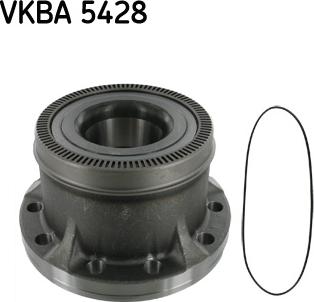 SKF VKBA 5428 - Riteņa rumbas gultņa komplekts www.autospares.lv