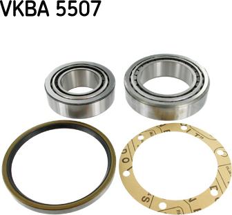 SKF VKBA 5507 - Riteņa rumbas gultņa komplekts www.autospares.lv