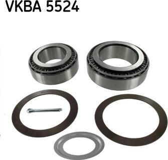 SKF VKBA 5524 - Riteņa rumbas gultņa komplekts www.autospares.lv