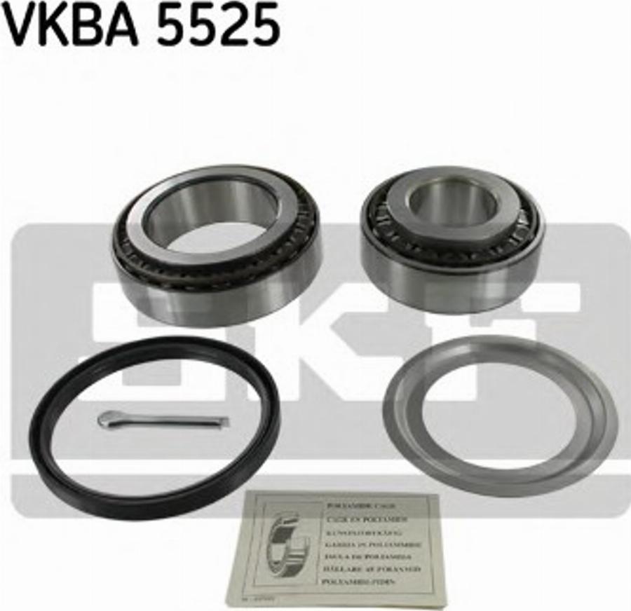 SKF VKBA 5525 - Riteņa rumbas gultnis www.autospares.lv