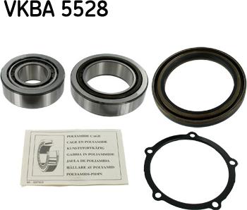 SKF VKBA 5528 - Riteņa rumbas gultņa komplekts www.autospares.lv