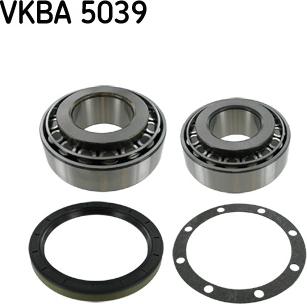 SKF VKBA 5039 - Riteņa rumbas gultņa komplekts www.autospares.lv