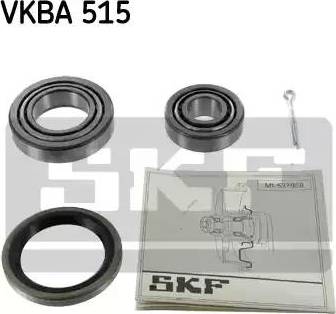 SKF VKBA515 - Подшипник ступицы колеса, комплект www.autospares.lv