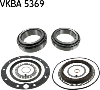 SKF VKBA 5369 - Riteņa rumbas gultņa komplekts www.autospares.lv