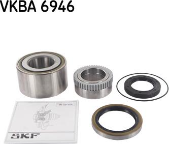 SKF VKBA 6946 - Riteņa rumbas gultņa komplekts www.autospares.lv