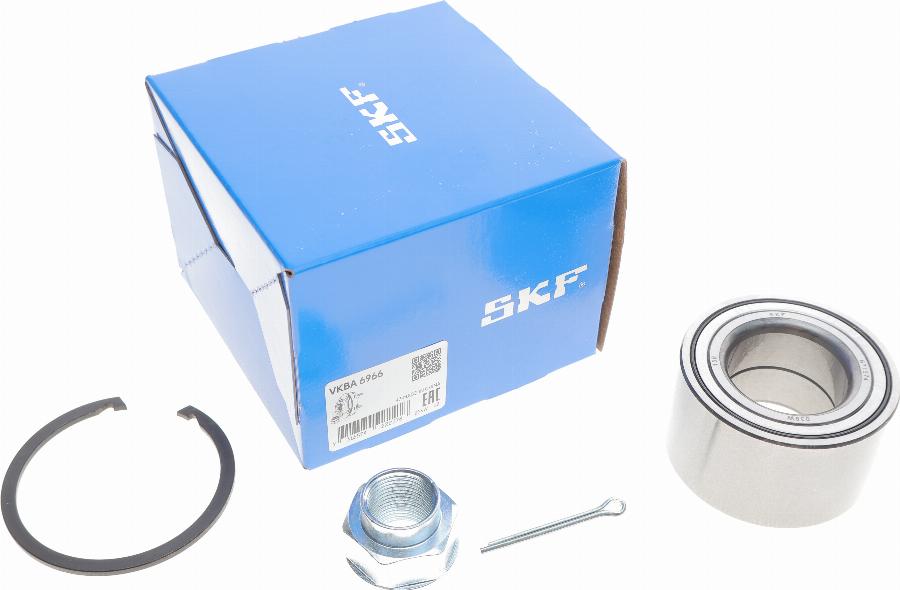 SKF VKBA 6966 - Wheel hub, bearing Kit www.autospares.lv