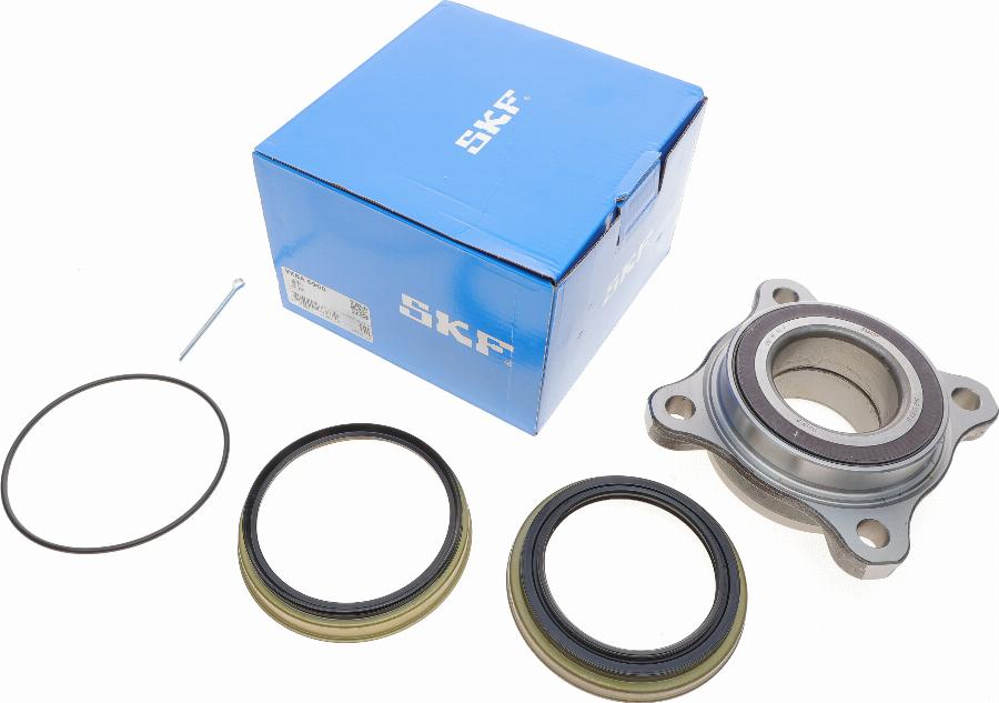 SKF VKBA 6906 - Wheel hub, bearing Kit www.autospares.lv