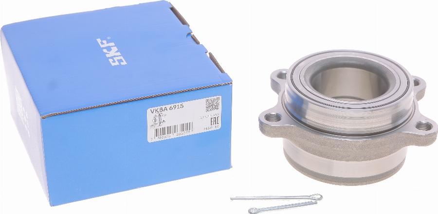 SKF VKBA 6915 - Подшипник ступицы колеса, комплект www.autospares.lv