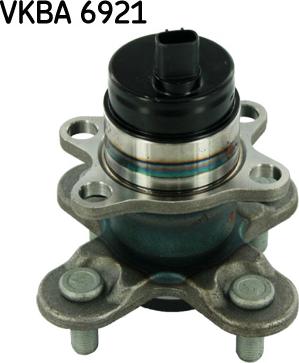 SKF VKBA 6921 - Wheel hub, bearing Kit www.autospares.lv