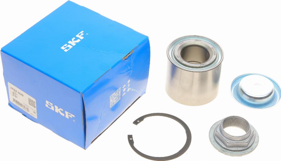 SKF VKBA 6549 - Wheel hub, bearing Kit www.autospares.lv