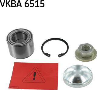 SKF VKBA 6515 - Riteņa rumbas gultņa komplekts www.autospares.lv