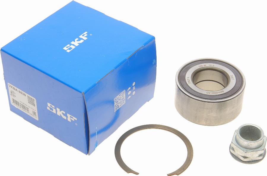 SKF VKBA 6539 - Wheel hub, bearing Kit www.autospares.lv