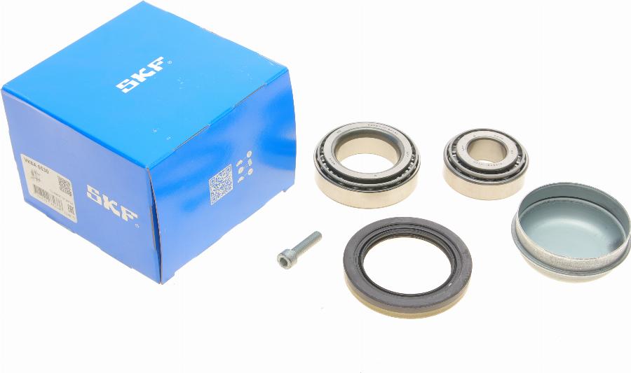 SKF VKBA 6530 - Wheel hub, bearing Kit www.autospares.lv