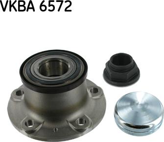 SKF VKBA 6572 - Riteņa rumbas gultņa komplekts www.autospares.lv