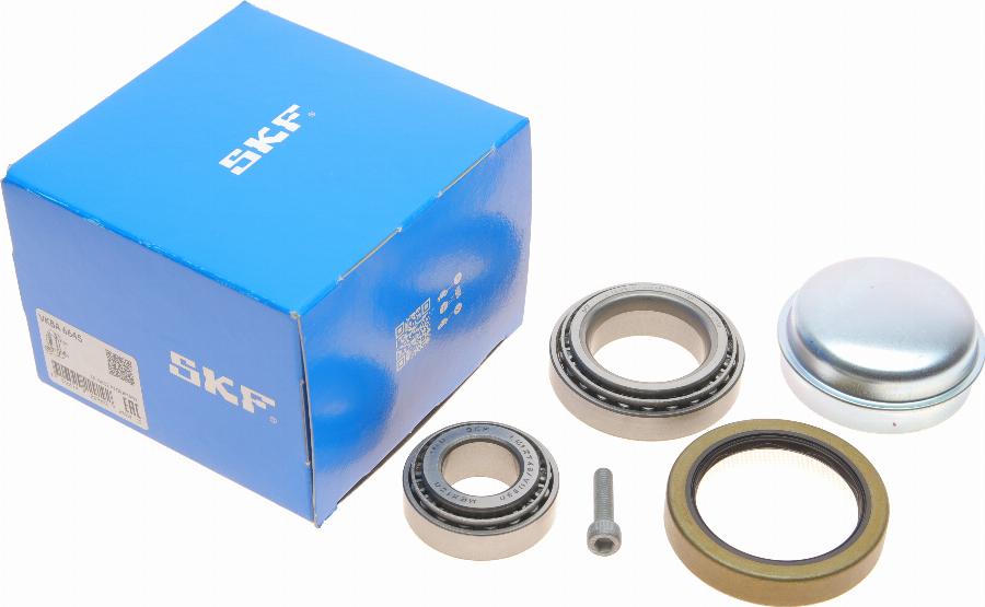 SKF VKBA 6645 - Wheel hub, bearing Kit www.autospares.lv