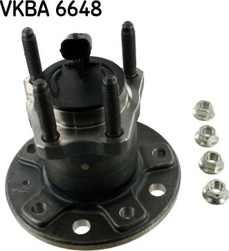 SKF VKBA 6648 - Riteņa rumba autospares.lv