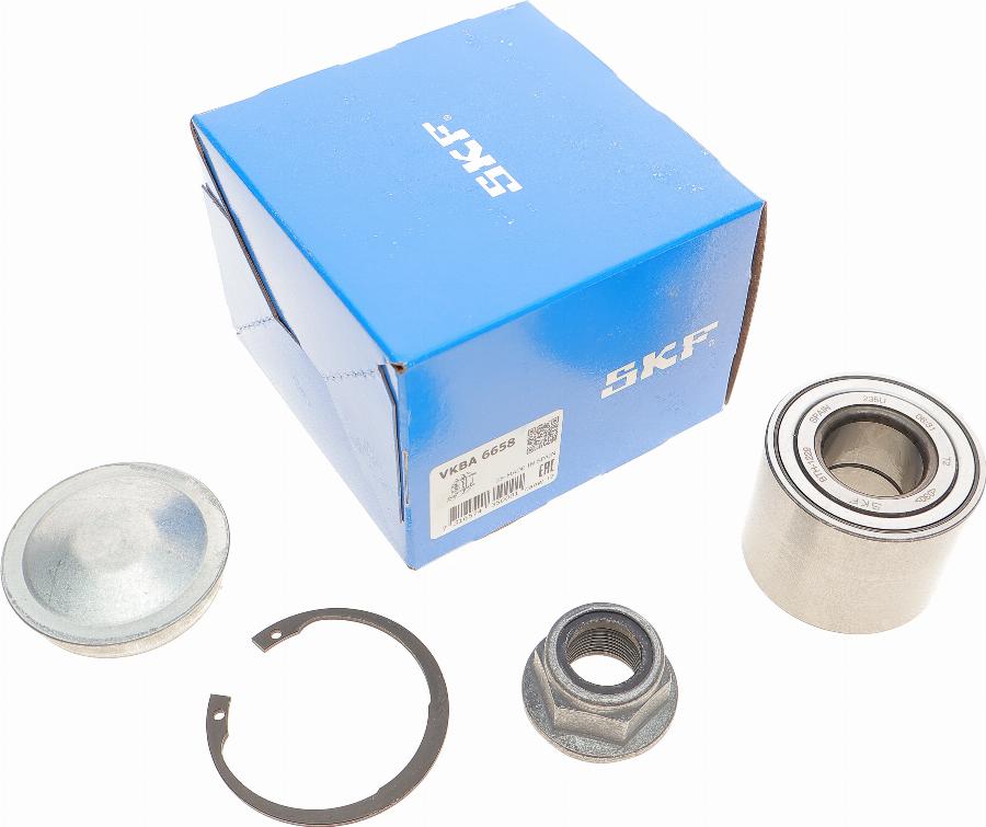 SKF VKBA 6658 - Wheel hub, bearing Kit www.autospares.lv