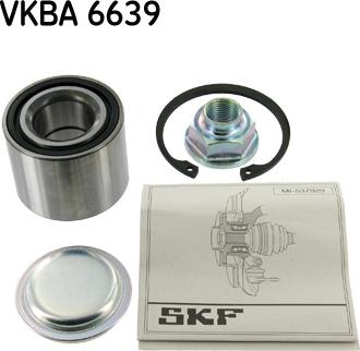 SKF VKBA 6639 - Riteņa rumbas gultņa komplekts www.autospares.lv