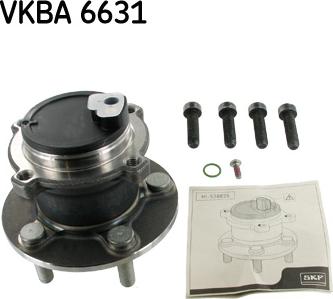 SKF VKBA 6631 - Riteņa rumbas gultņa komplekts autospares.lv