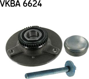 SBS 1401753326 - Подшипник ступицы колеса, комплект www.autospares.lv