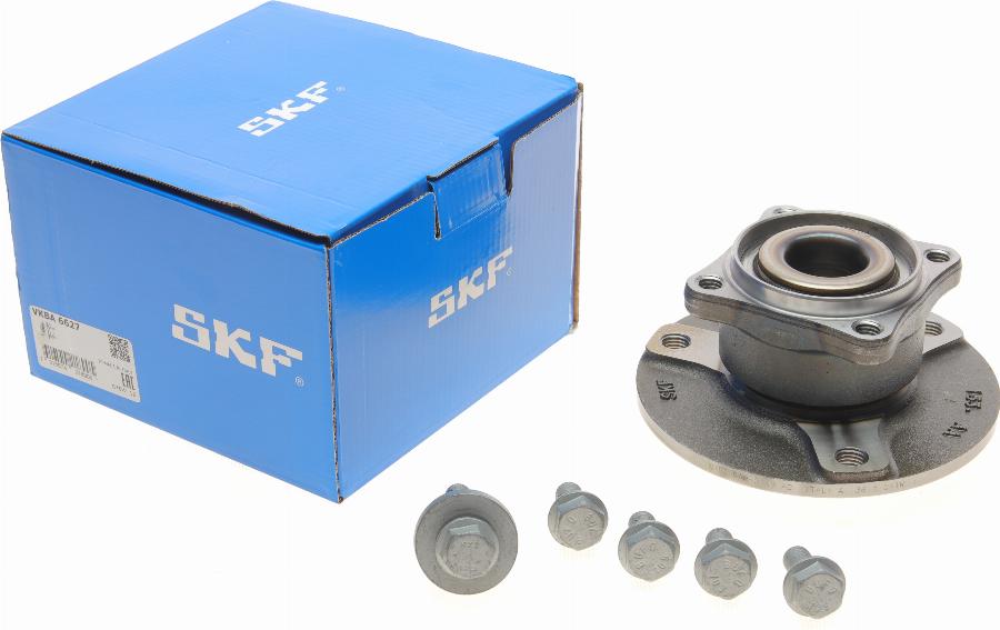 SKF VKBA 6627 - Wheel hub, bearing Kit www.autospares.lv