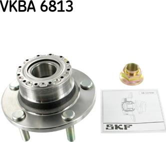 SKF VKBA 6813 - Riteņa rumbas gultņa komplekts www.autospares.lv