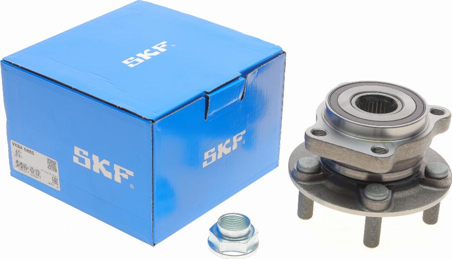 SKF VKBA 6885 - Riteņa rumbas gultņa komplekts www.autospares.lv