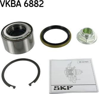 SKF VKBA 6882 - Riteņa rumbas gultņa komplekts www.autospares.lv