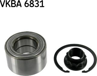 SKF VKBA 6831 - Riteņa rumbas gultņa komplekts autospares.lv