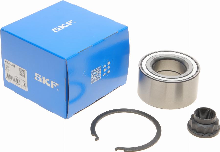 SKF VKBA 6878 - Подшипник ступицы колеса, комплект www.autospares.lv