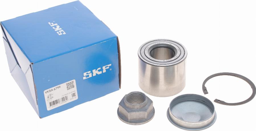 SKF VKBA 6799 - Wheel hub, bearing Kit www.autospares.lv