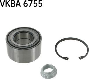 SKF VKBA 6755 - Riteņa rumbas gultņa komplekts www.autospares.lv