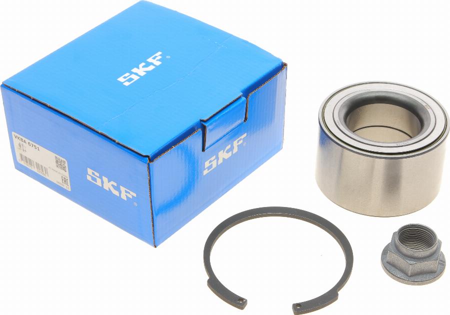 SKF VKBA 6751 - Riteņa rumbas gultņa komplekts www.autospares.lv