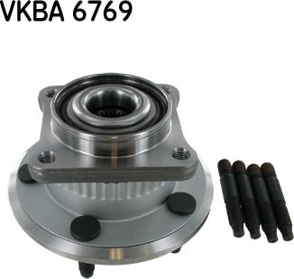 SKF VKBA 6769 - Riteņa rumbas gultņa komplekts www.autospares.lv