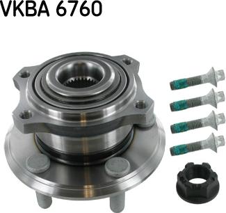 SKF VKBA 6760 - Riteņa rumbas gultņa komplekts www.autospares.lv