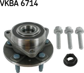 SKF VKBA 6714 - Riteņa rumbas gultņa komplekts autospares.lv