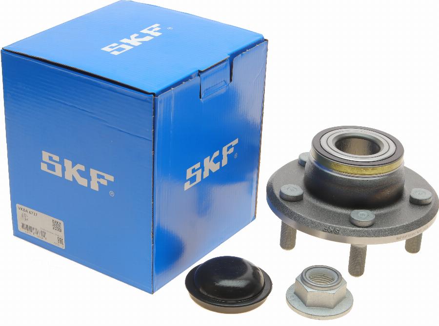 SKF VKBA 6717 - Riteņa rumbas gultņa komplekts www.autospares.lv