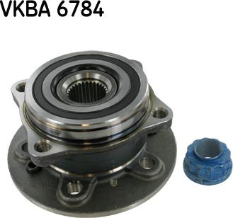 SKF VKBA 6784 - Riteņa rumbas gultņa komplekts www.autospares.lv