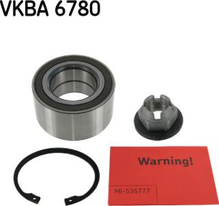 SKF VKBA 6780 - Riteņa rumbas gultņa komplekts autospares.lv