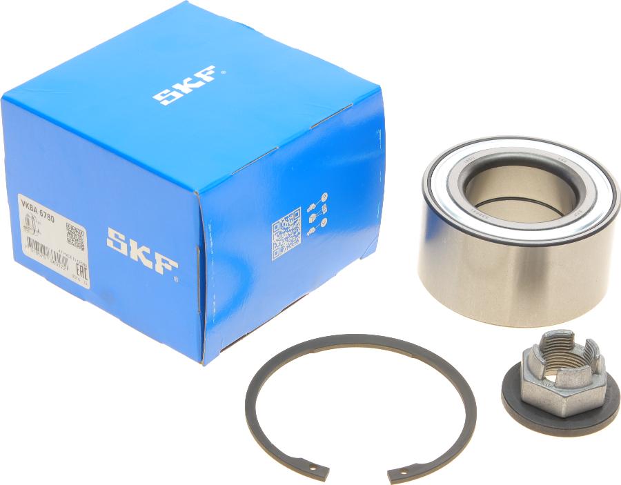 SKF VKBA 6780 - Подшипник ступицы колеса, комплект www.autospares.lv