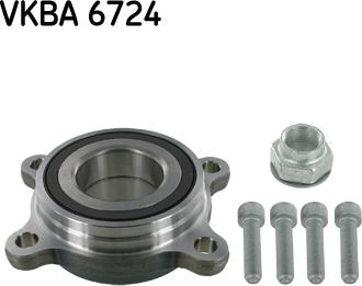 SKF VKBA 6724 - Riteņa rumbas gultņa komplekts www.autospares.lv