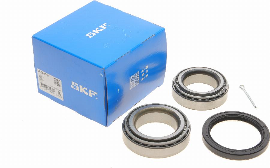 SKF VKBA 1985 - Подшипник ступицы колеса, комплект www.autospares.lv