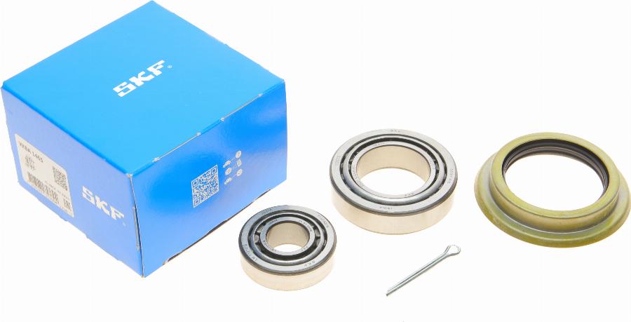 SKF VKBA 1465 - Wheel hub, bearing Kit www.autospares.lv