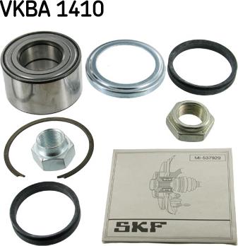 SKF VKBA 1410 - Riteņa rumbas gultņa komplekts www.autospares.lv