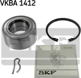 SKF VKBA 1412 - Riteņa rumbas gultņa komplekts www.autospares.lv