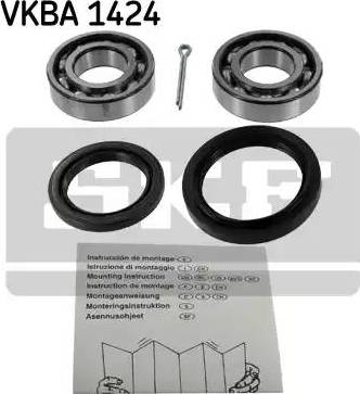 SKF VKBA 1424 - Riteņa rumbas gultņa komplekts www.autospares.lv