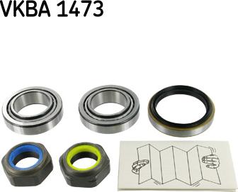 SKF VKBA 1473 - Riteņa rumbas gultņa komplekts autospares.lv