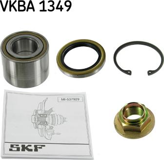 SKF VKBA 1349 - Riteņa rumbas gultņa komplekts www.autospares.lv